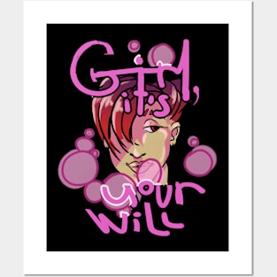 girl's will Posters and Art